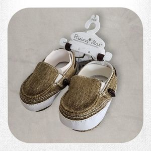 🆕️ Tan Loafers, 3-6M